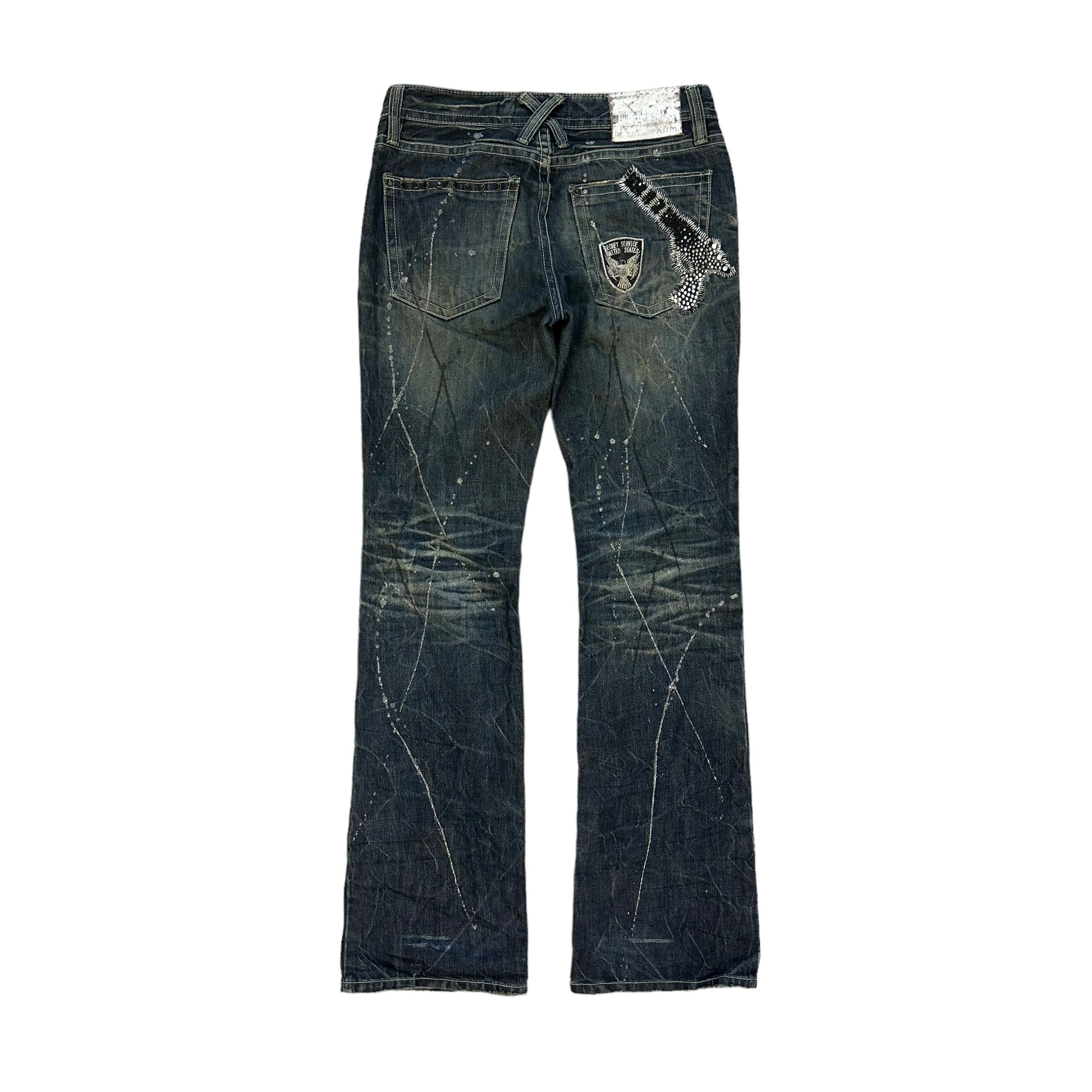 Japanese Brand Xfrm WILD JEANS #8514-012 Size 31" - 13 Thumbnail