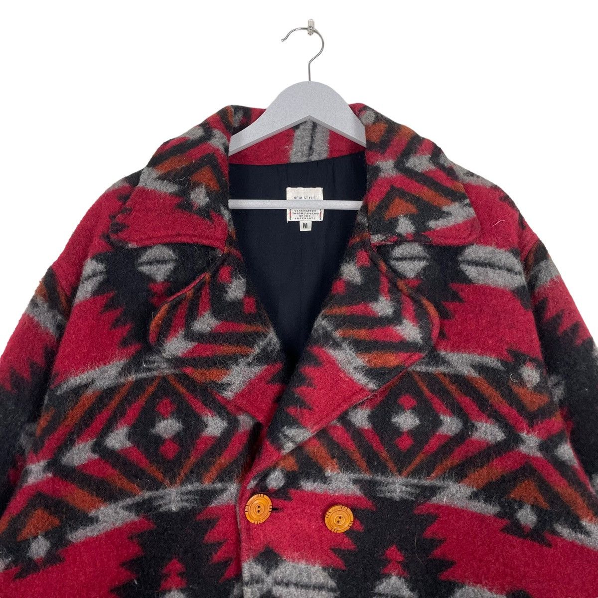Blue Blue Japan × Japanese Brand × Kapital 💥ACTIVE JAPAN NAVAJO CRUISER WOOL INSPIRED KAPITAL JACKET Size US L / EU 52-54 / 3 - 2 Thumbnail