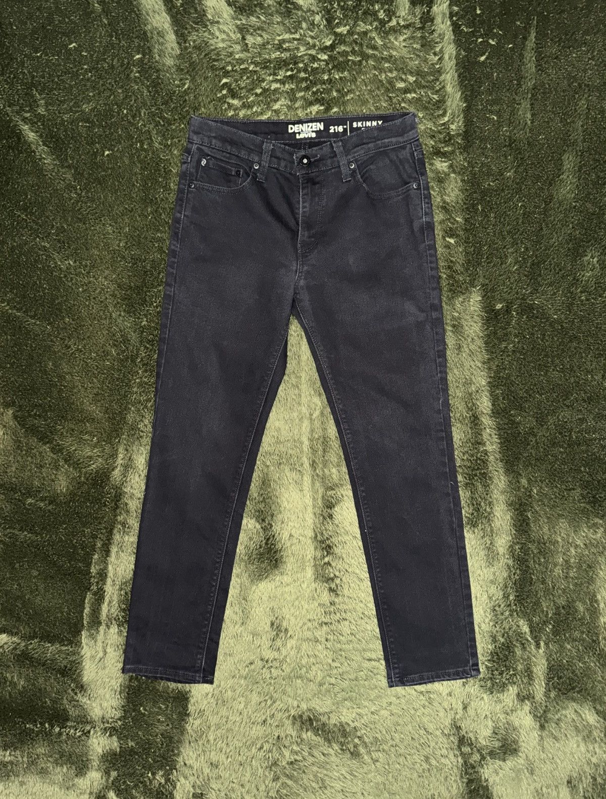 Levi's [W30/L30] Levi’s 216 Denizen Vintage Washed Pants Black Size US 30 / EU 46 - 1 Thumbnail