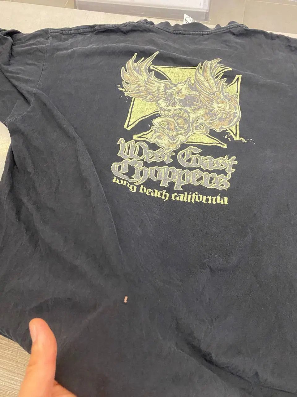 Vintage Rare Choppers West Coast Logo T Shirt