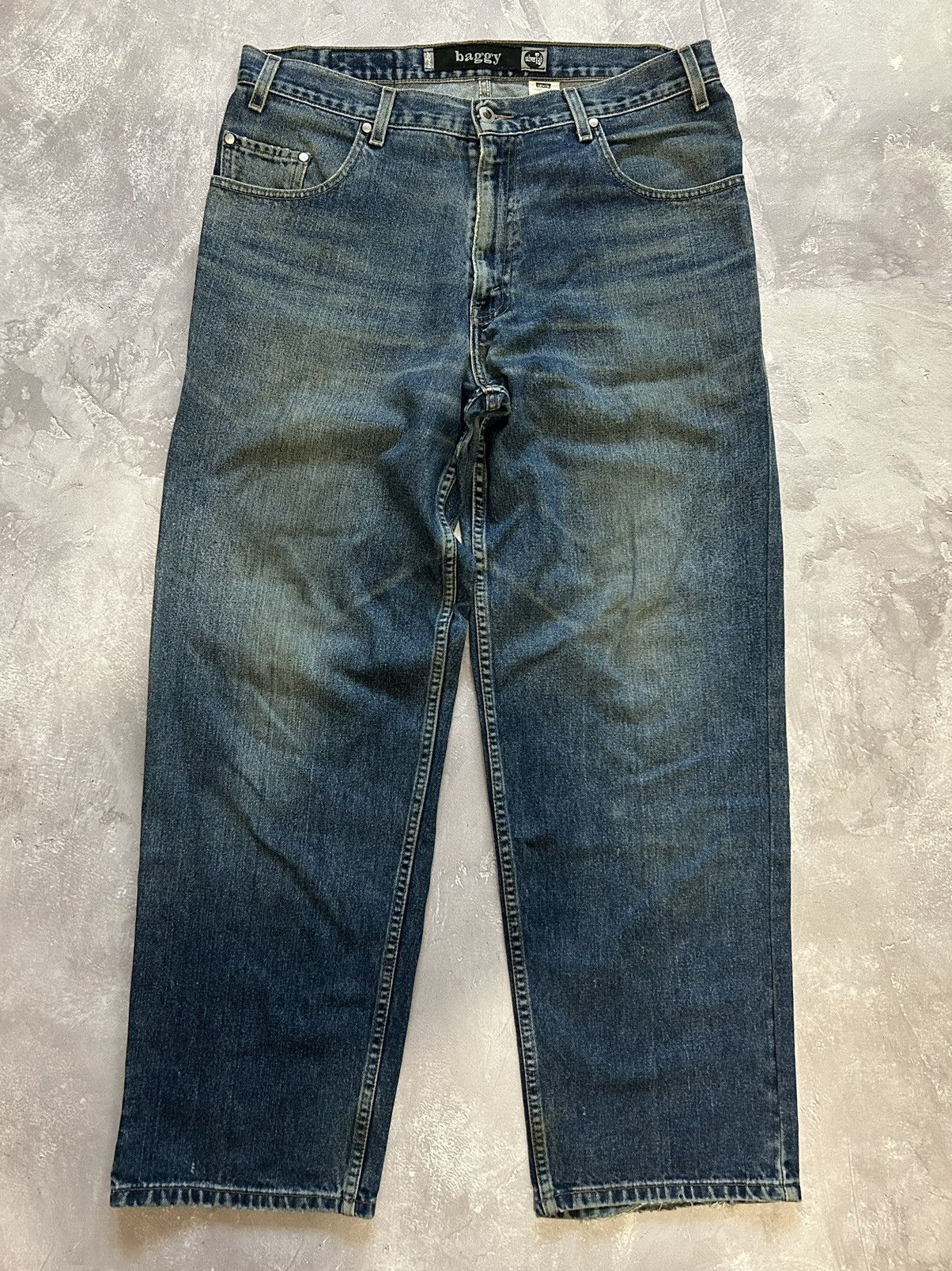 image of Y2K Levis 478 Silver Tab Jeans Vintage Size 36X32 90's in Blue, Men's