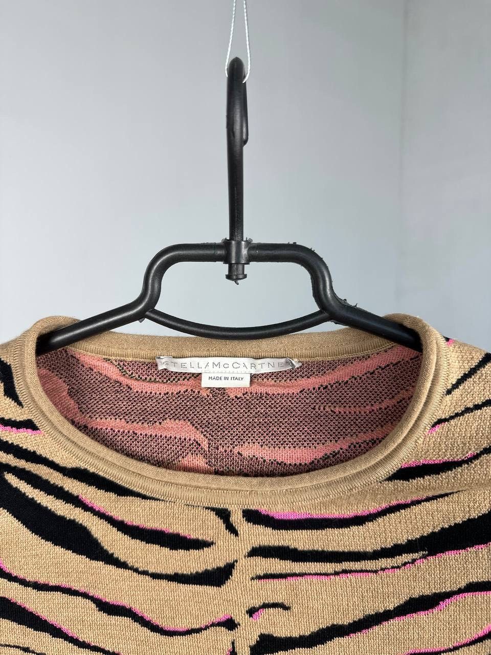 Stella McCartney Stella McCartney Tiger-Stripe Print Jacquard Sweater Size XS / US 0-2 / IT 36-38 - 2 Thumbnail