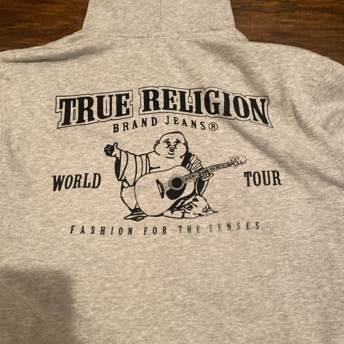 True Religion True Religion Grey Zipup Size US XL / EU 56 / 4 - 5 Thumbnail