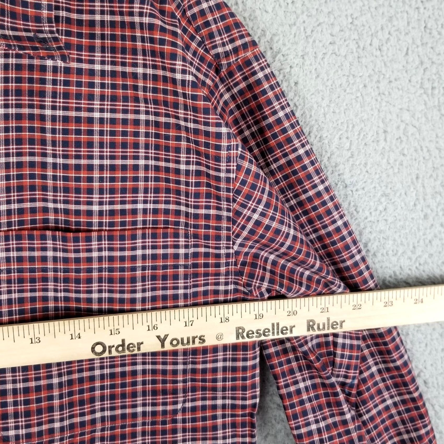 Vintage Red Head Brand Co Shirt Womens Large Plaid Red Black Long Sleeve Button-Up Outdoor Size L / US 10 / IT 46 - 4 Thumbnail