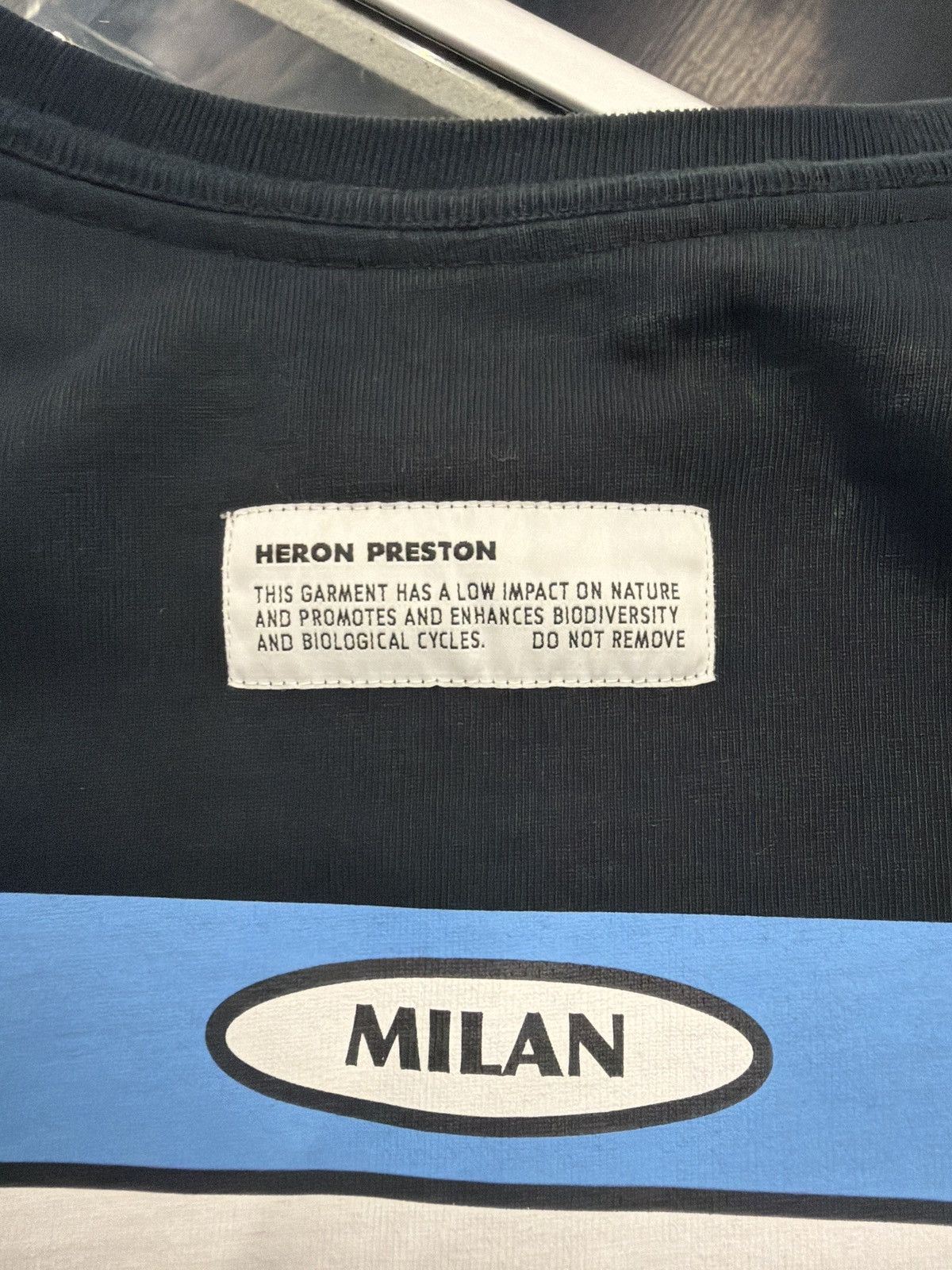 Heron Preston Heron Preston Logo Tee Size US XL / EU 56 / 4 - 13 Thumbnail