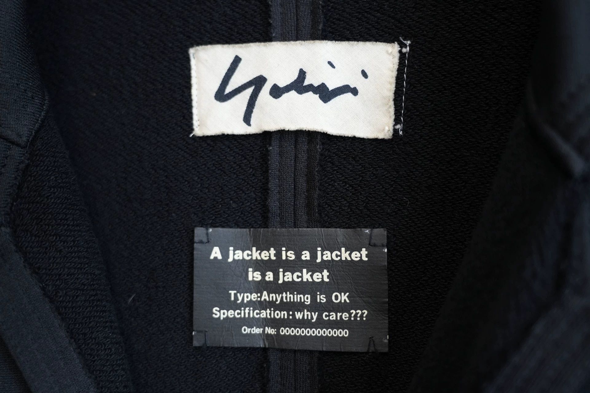 Yohji Yamamoto Yohji Yamamoto 95SS Double-Faced Belted Jacket M Size US M / EU 48-50 / 2 - 4 Thumbnail