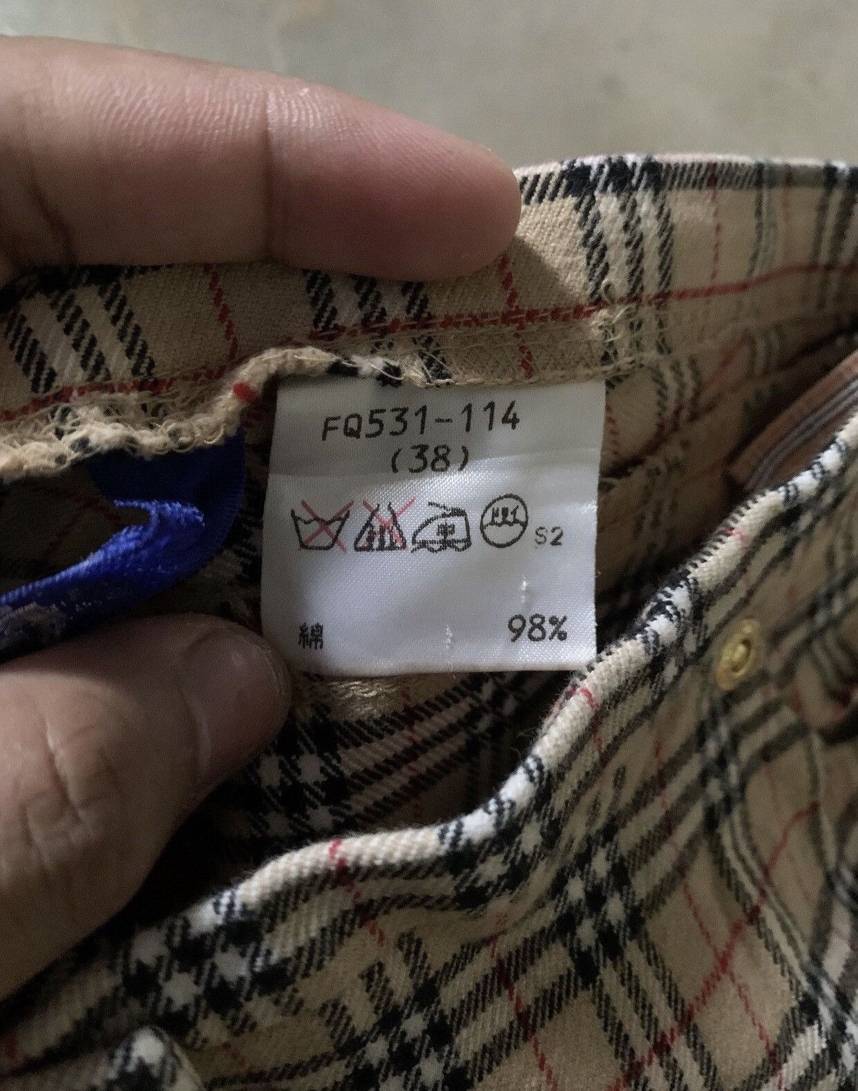 Burberry Vintage Burberry Nova Check Flared Pants Size US 28 / EU 44 - 6 Thumbnail