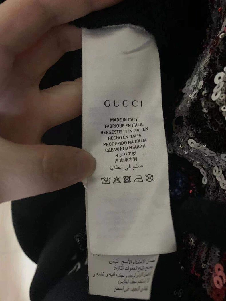 Gucci Gucci Cat sequin sweatshirt 2501-Nextarrow Size US XS / EU 42 / 0 - 4 Thumbnail