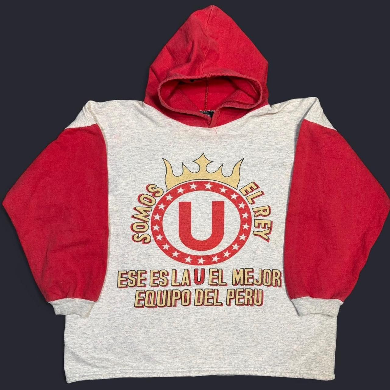 Vintage Rare Vintage 1990s Universitario de Deportes Soccer Hoodie Size US L / EU 52-54 / 3 - 1 Thumbnail