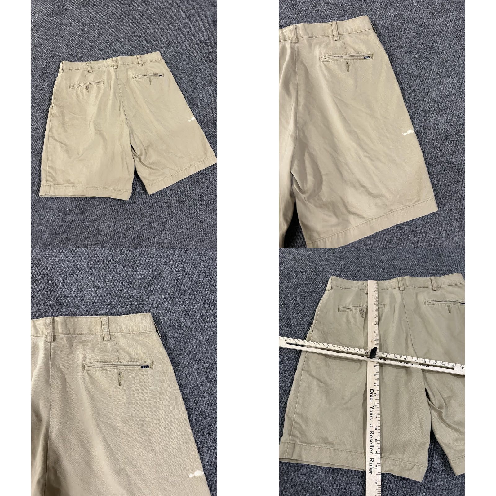 Polo Ralph Lauren Polo Ralph Lauren Shorts Mens 36 Khaki Beige Regular Fit Chino Casual Summer Size US M / EU 48-50 / 2 - 8 Thumbnail