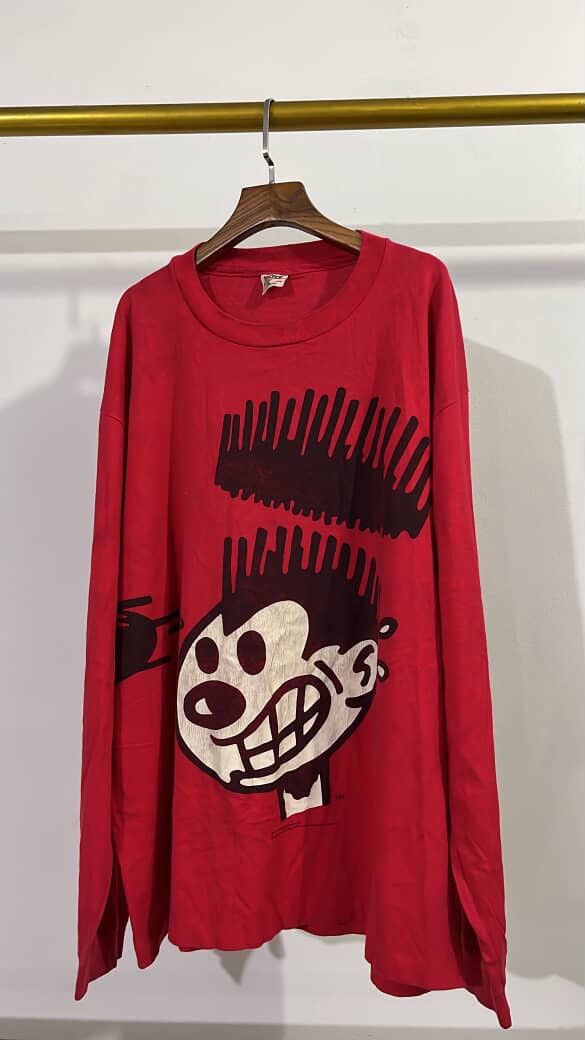Band Tees Vintage longsleve NERVOUS NEW YORK 94 Size US XXL / EU 58 / 5 - 1 Thumbnail
