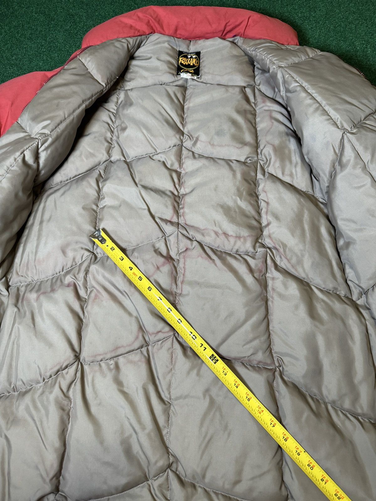 Vintage True Vtg 70s Foxland Down Parka Trench Coat Full Zip Jacket Size S / US 4 / IT 40 - 8 Thumbnail