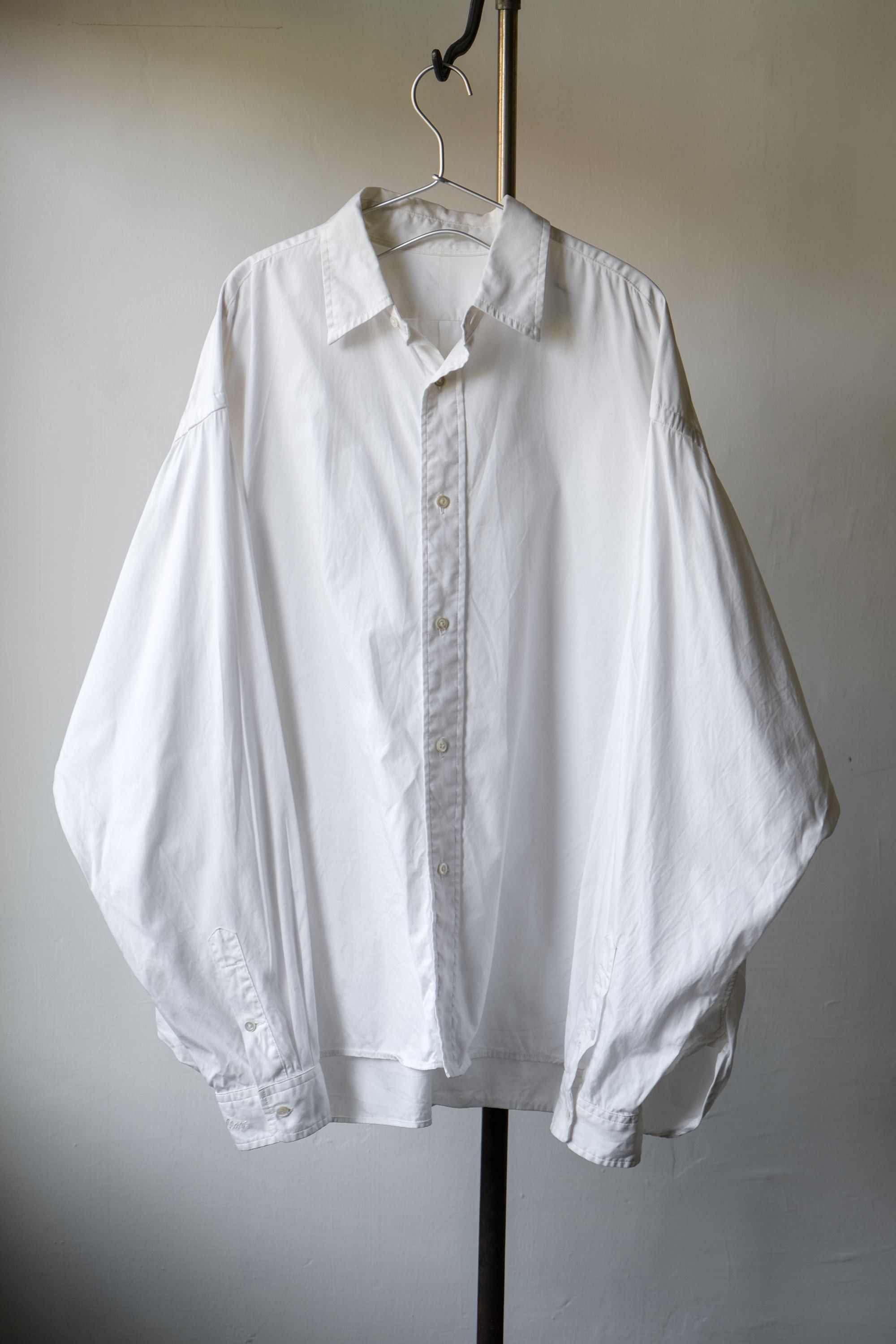 image of Designer Sillage Oxford Big Shirt - White, Men's (Size Large)