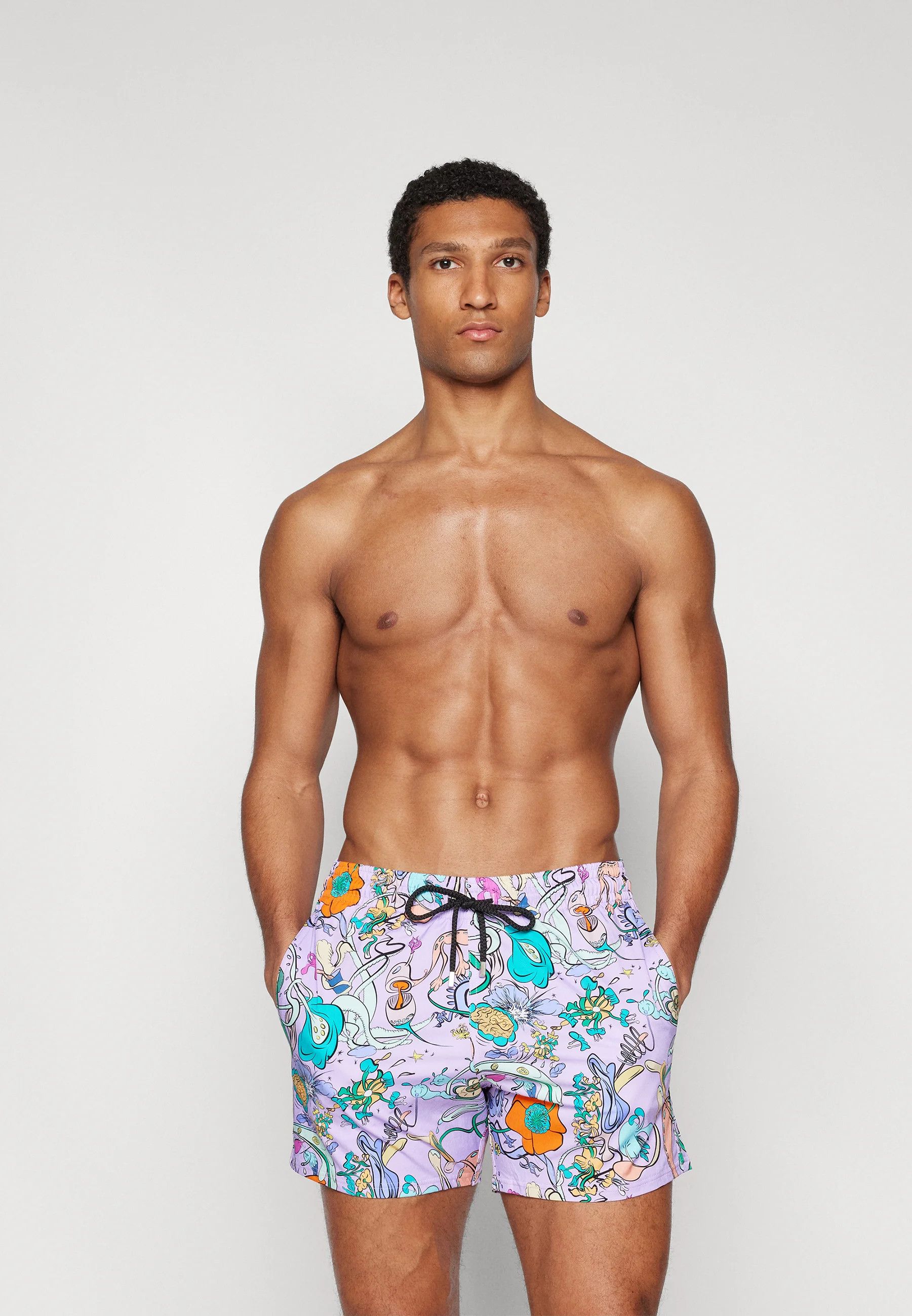 Vilebrequin VILEBREQUIN Moorea abstract floral print stretch swim shorts Size US 30 / EU 46 - 2 Thumbnail