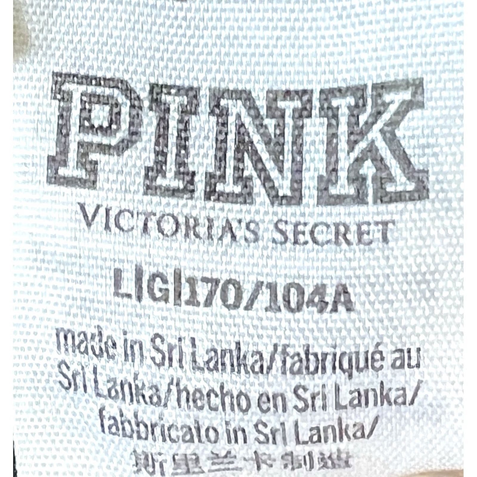 Victoria's Secret Victoria’s Secret PINK Hoodie Pullover Black Large Women Logo Hooded Pockets Full Zip Relaxed Knit Cotton Polyester Built-in Kangaroo Pocket Size L / US 10 / IT 46 - 3 Thumbnail