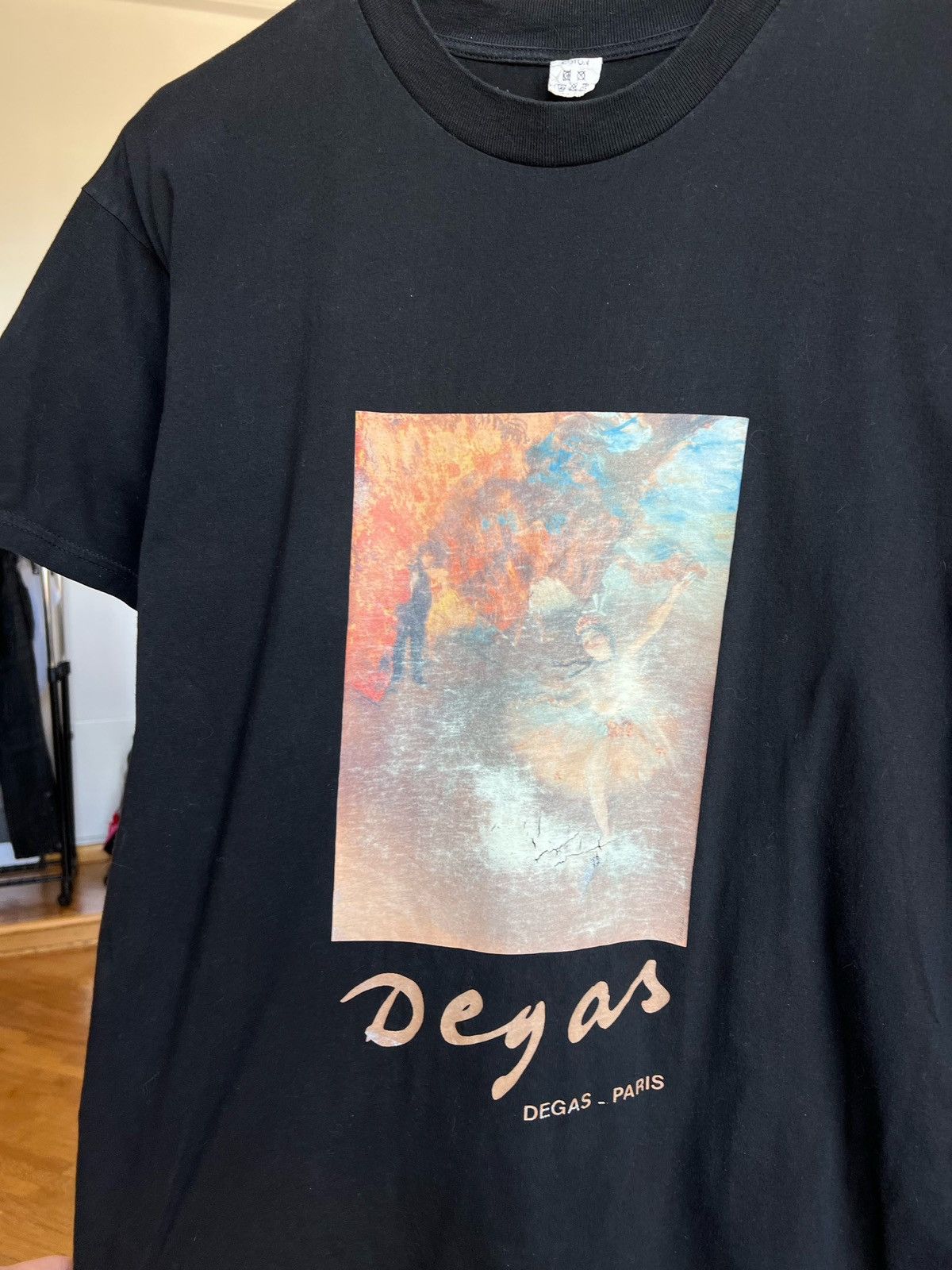 Vintage Vintage Rare The Star Art Edgar Degas Laurent Monteil Tee Size US L / EU 52-54 / 3 - 1 Thumbnail