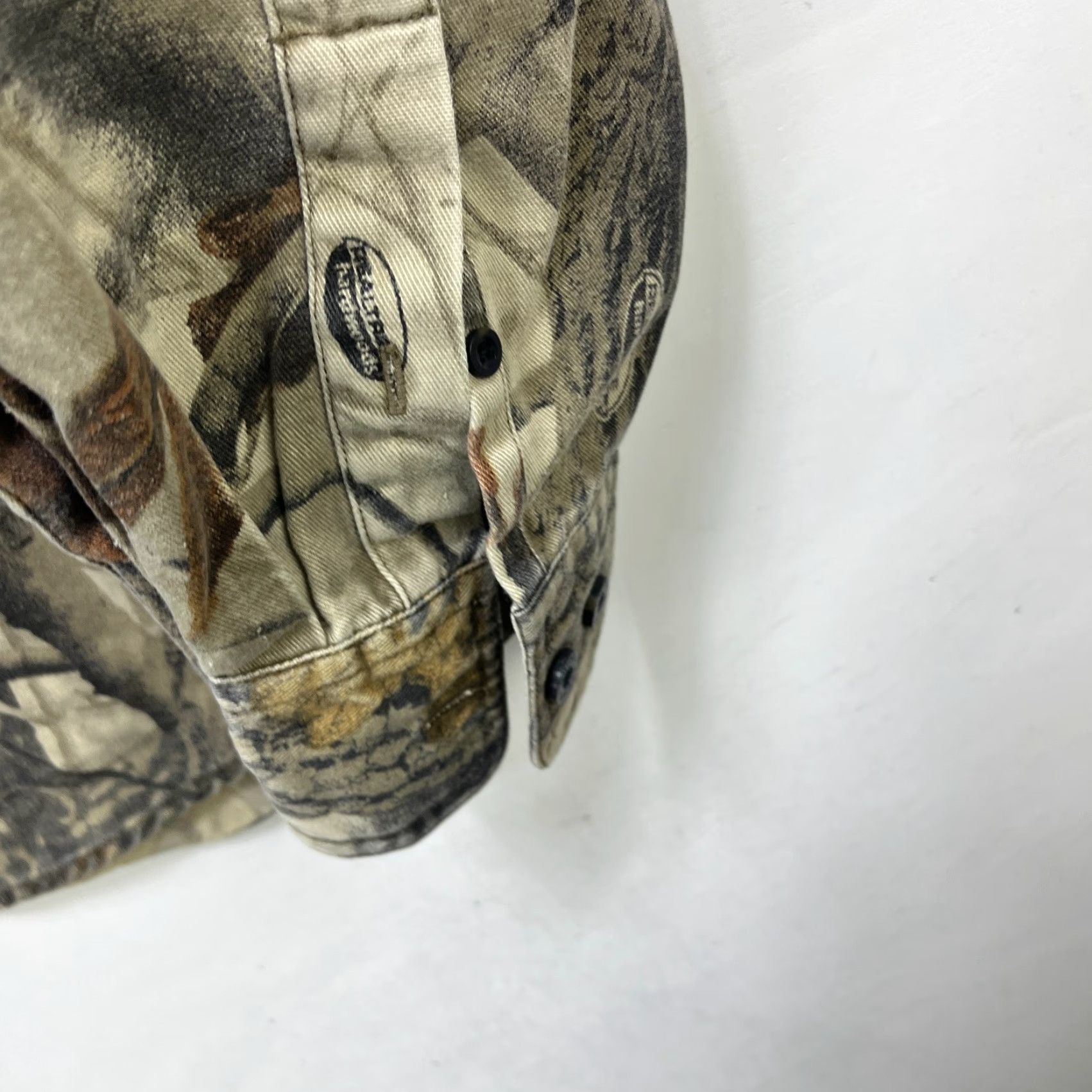 Vintage VINTAGE Tree Camo Real Button-Up Long Sleeve Shirt 2XL Size US XXL / EU 58 / 5 - 7 Thumbnail
