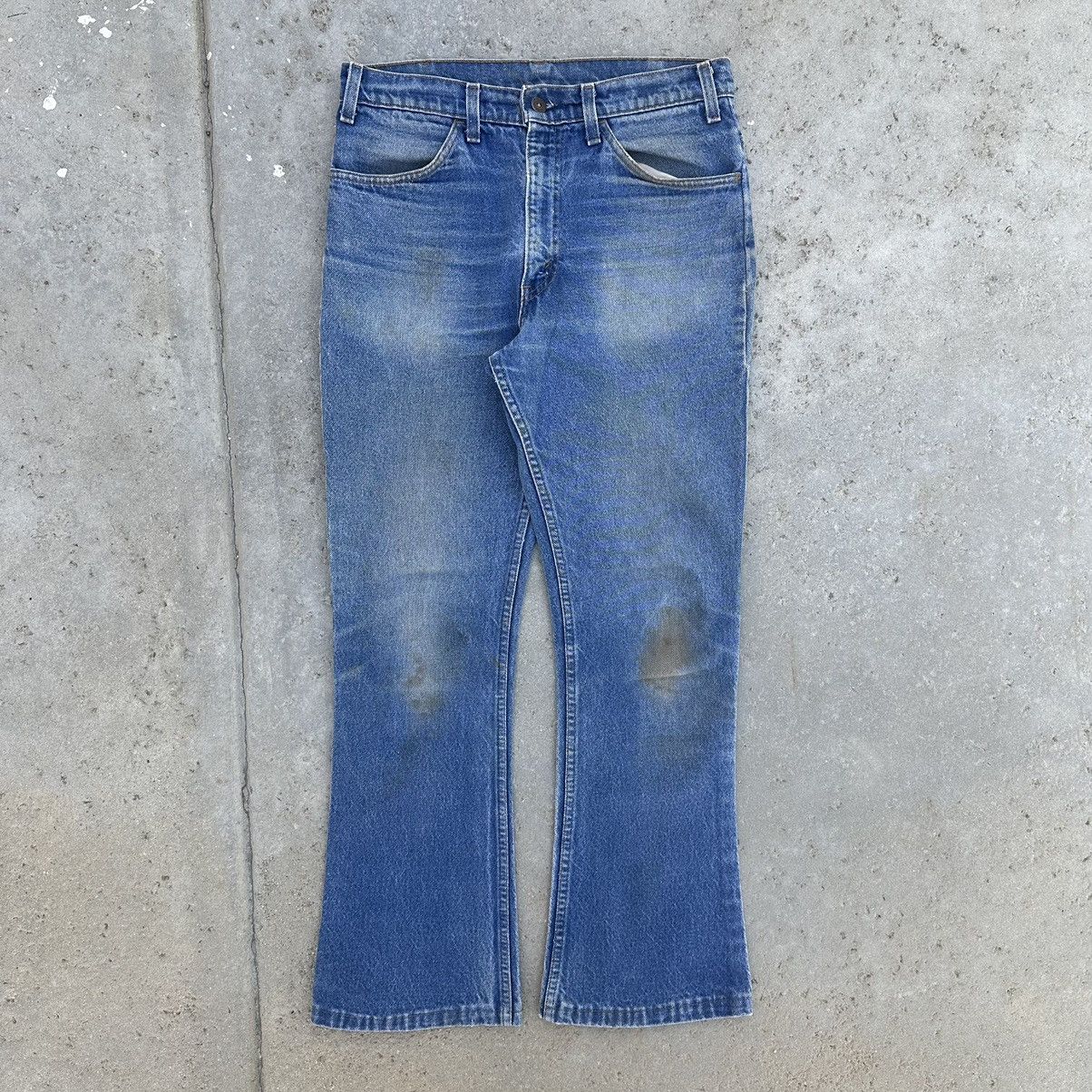 Levi's VTG Levis 646 Boot Cut Bell Bottom Denim Jeans Size US 31 - 1 Thumbnail