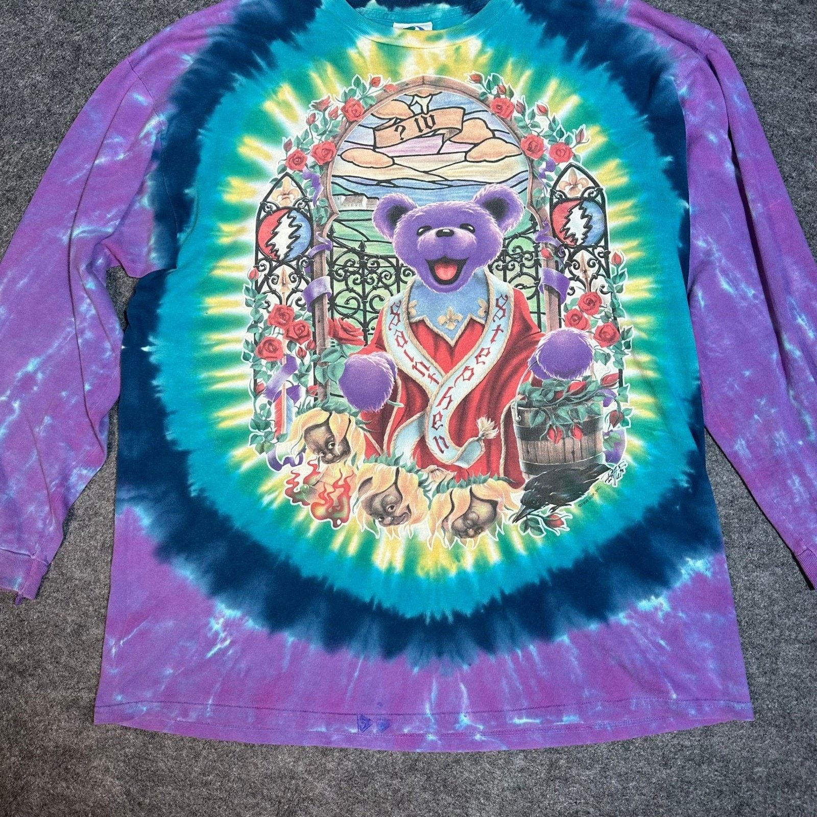 Liquid Blue Vintage Grateful Dead Saint Stephen T Shirt Liquid Blue XL Size US XL / EU 56 / 4 - 14 Thumbnail