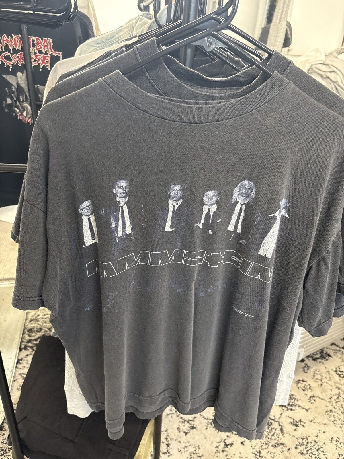 Band Tees Vintage Rammstein Sehnsucht Band T-shirt Size US L / EU 52-54 / 3 - 1 Thumbnail