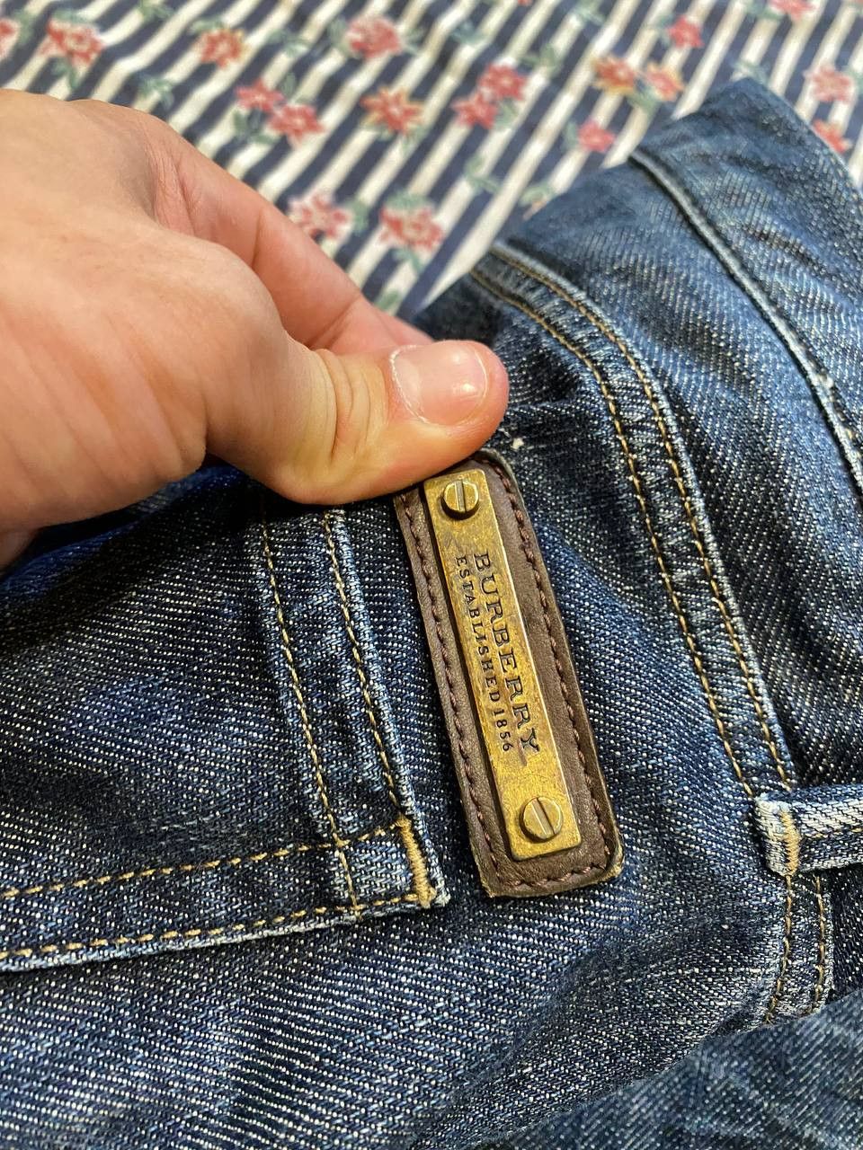 Burberry Burberry vintage jeans streetwear Y2K Size US 35 - 6 Thumbnail