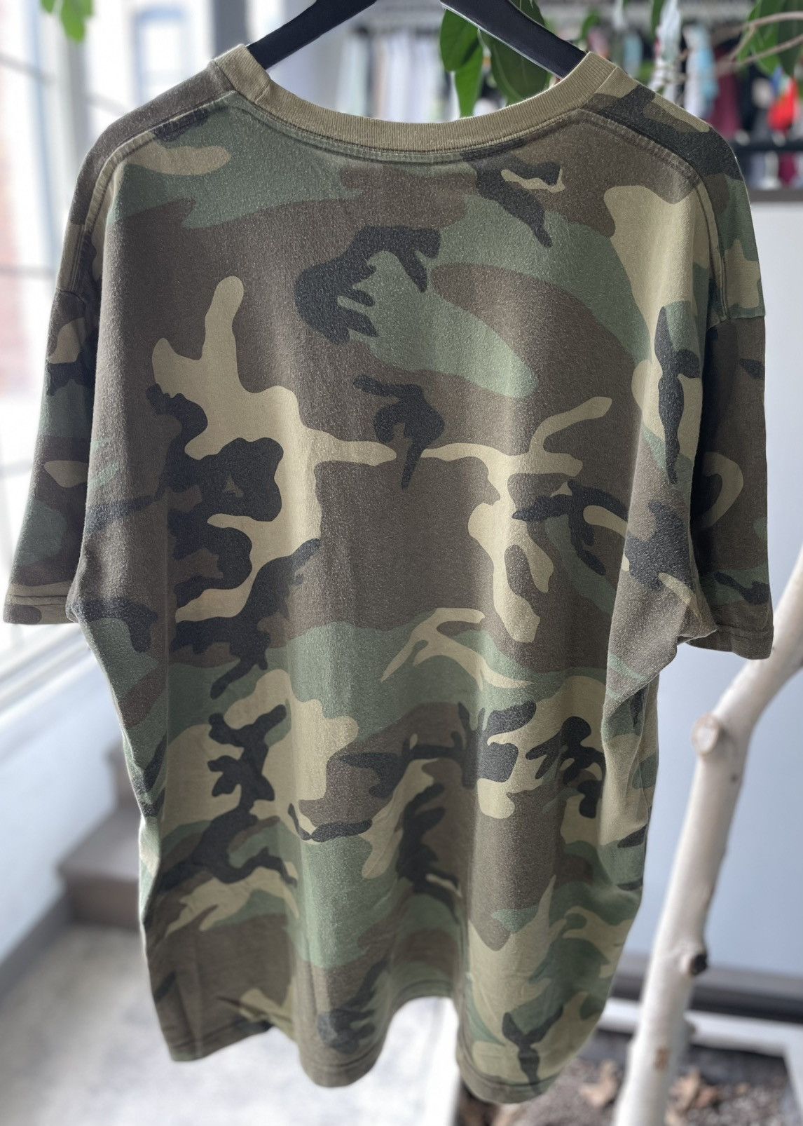Supreme Supreme SS19 Original Sin Tee in Woodland Camo. Size US XL / EU 56 / 4 - 4 Thumbnail
