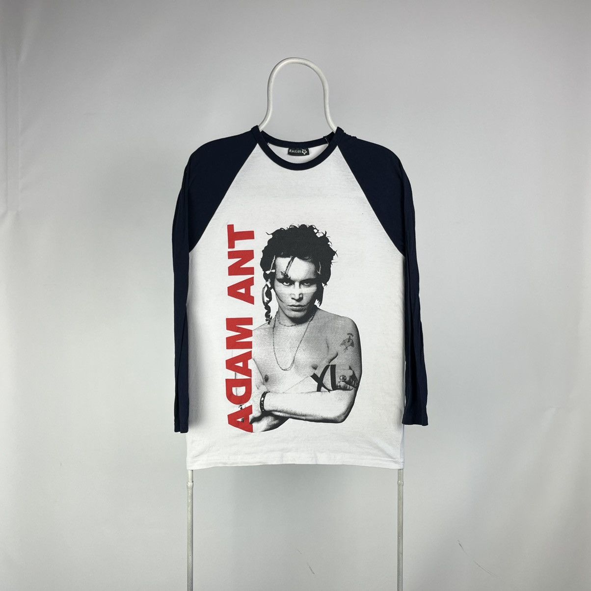 Band Tees Adam Ant long sleeve rock band kings of the wild frontier Size US M / EU 48-50 / 2 - 1 Thumbnail