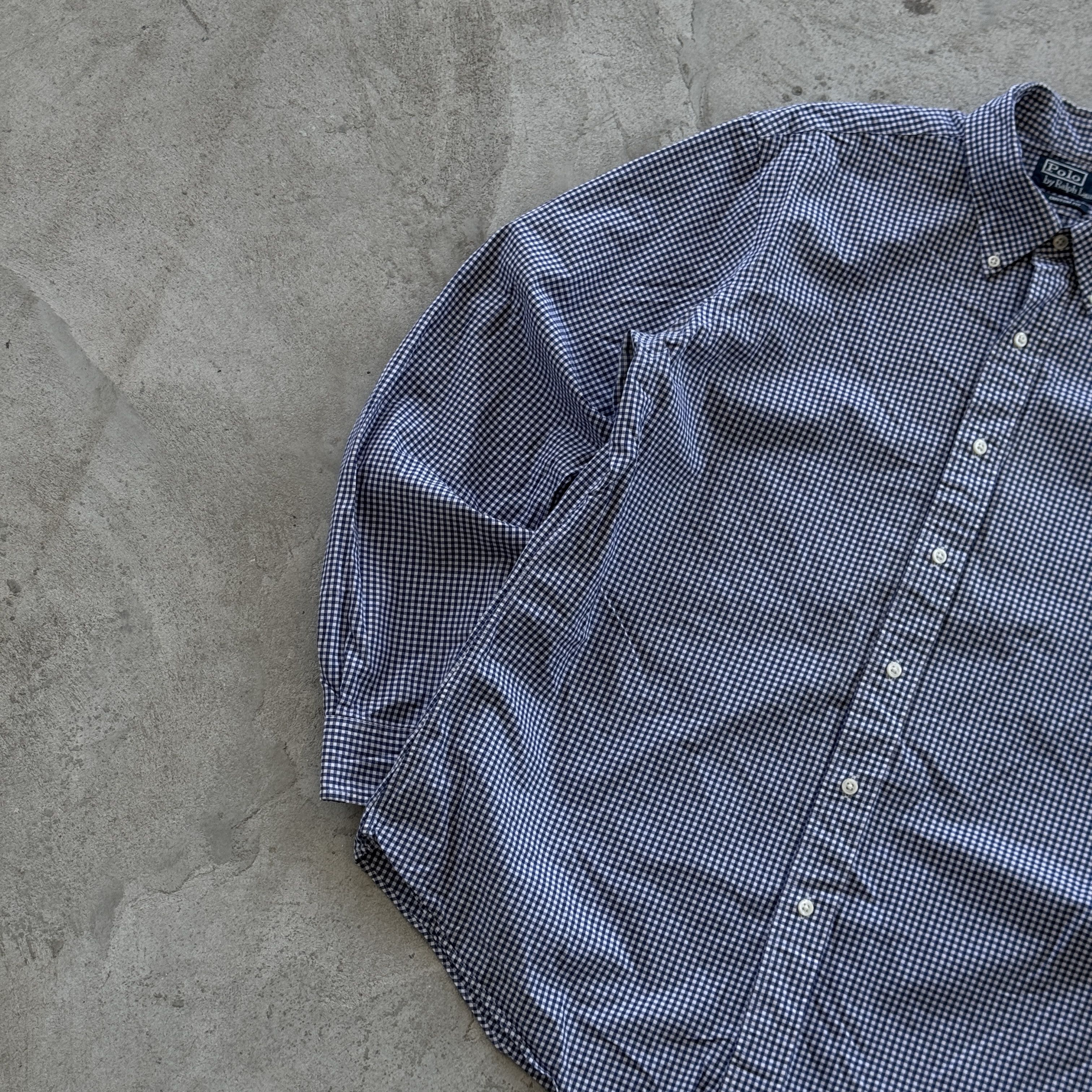 Polo Ralph Lauren Polo Ralph Lauren Gingham Check Custom Fit Shirt Vintage L Size US L / EU 52-54 / 3 - 3 Thumbnail