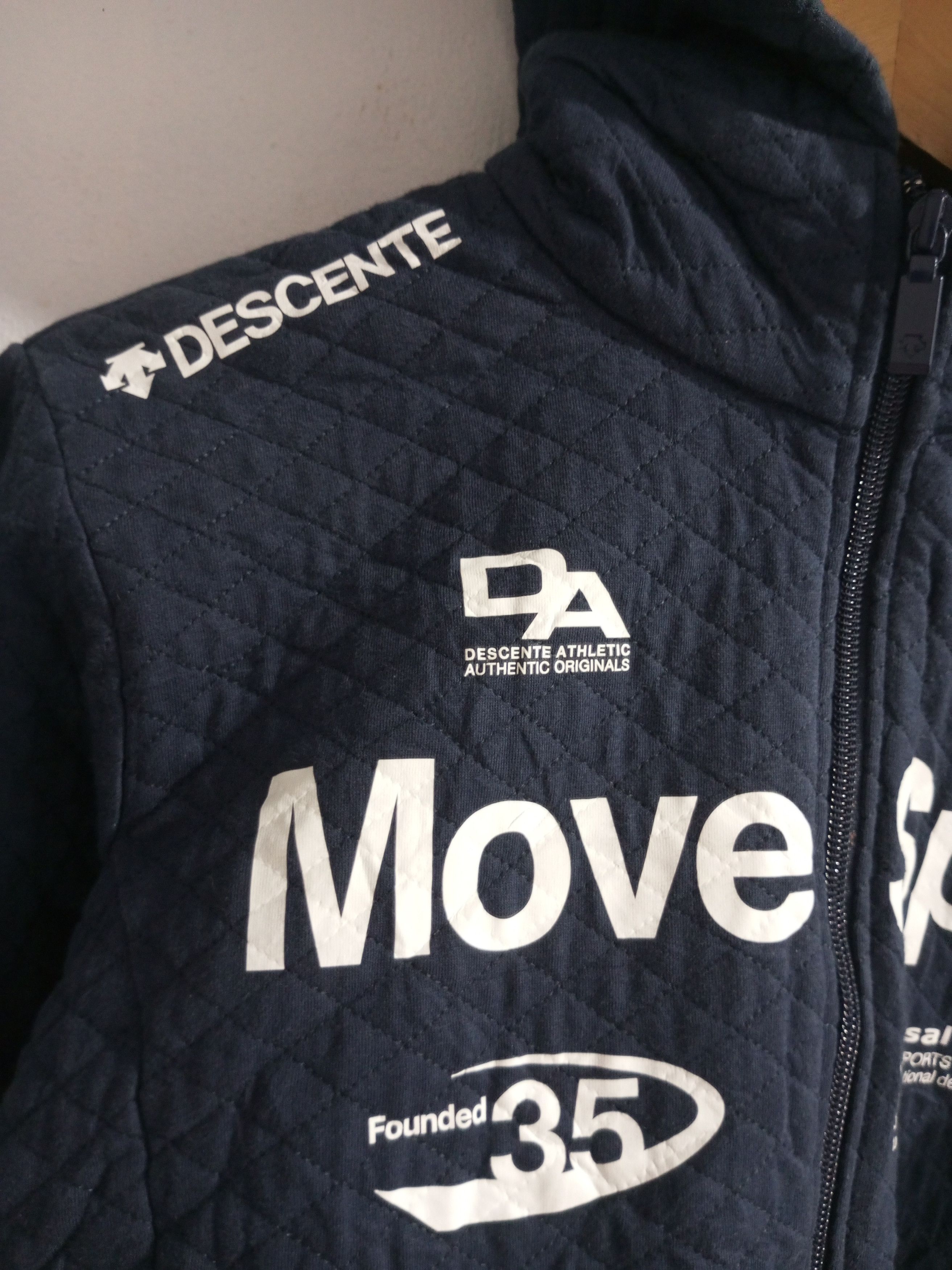 Descente Vintage descente diamond zipper hoodie Size US XS / EU 42 / 0 - 3 Thumbnail