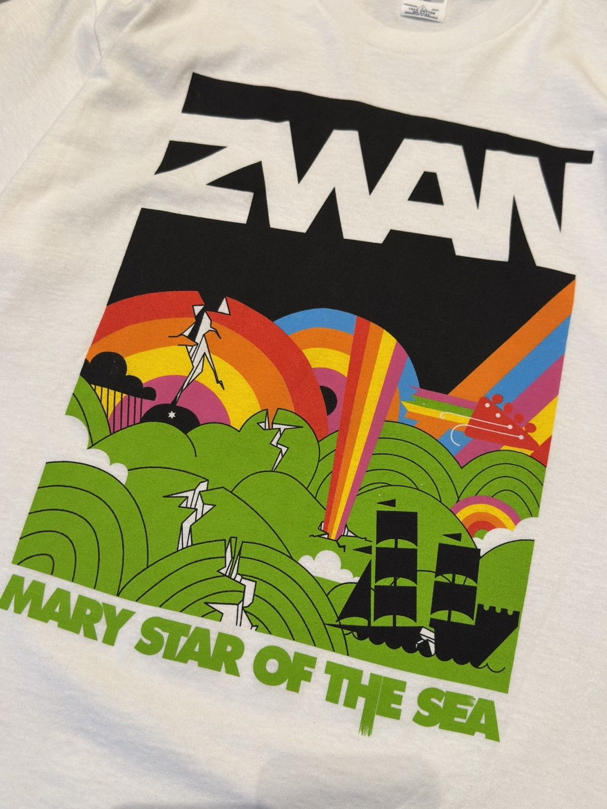 Band Tees 2003 ZWAN Billy Corgan Smashing Pumpkins T-shirt Size US L / EU 52-54 / 3 - 4 Thumbnail