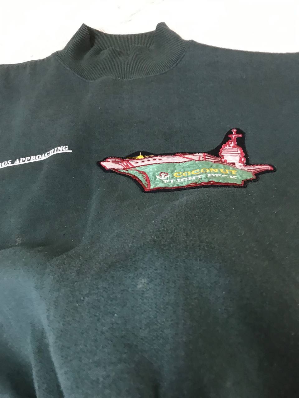 Alpha Industries 🔥 Vintage Flight Military Sweatshirt Army Alpha Industries Size US S / EU 44-46 / 1 - 11 Thumbnail