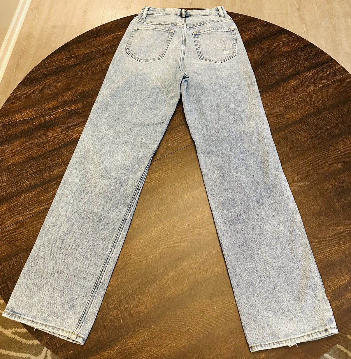 Pacsun PacSun 90's Boyfriend Distressed Women's Size 25 Denim Jeans Size 25" / US 0 / IT 36 - 9 Thumbnail