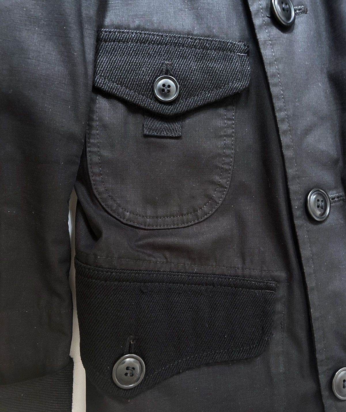 Junya Watanabe Autumn Winter 2013 Piece Dyed Motorcycle Coat Size US M / EU 48-50 / 2 - 6 Thumbnail