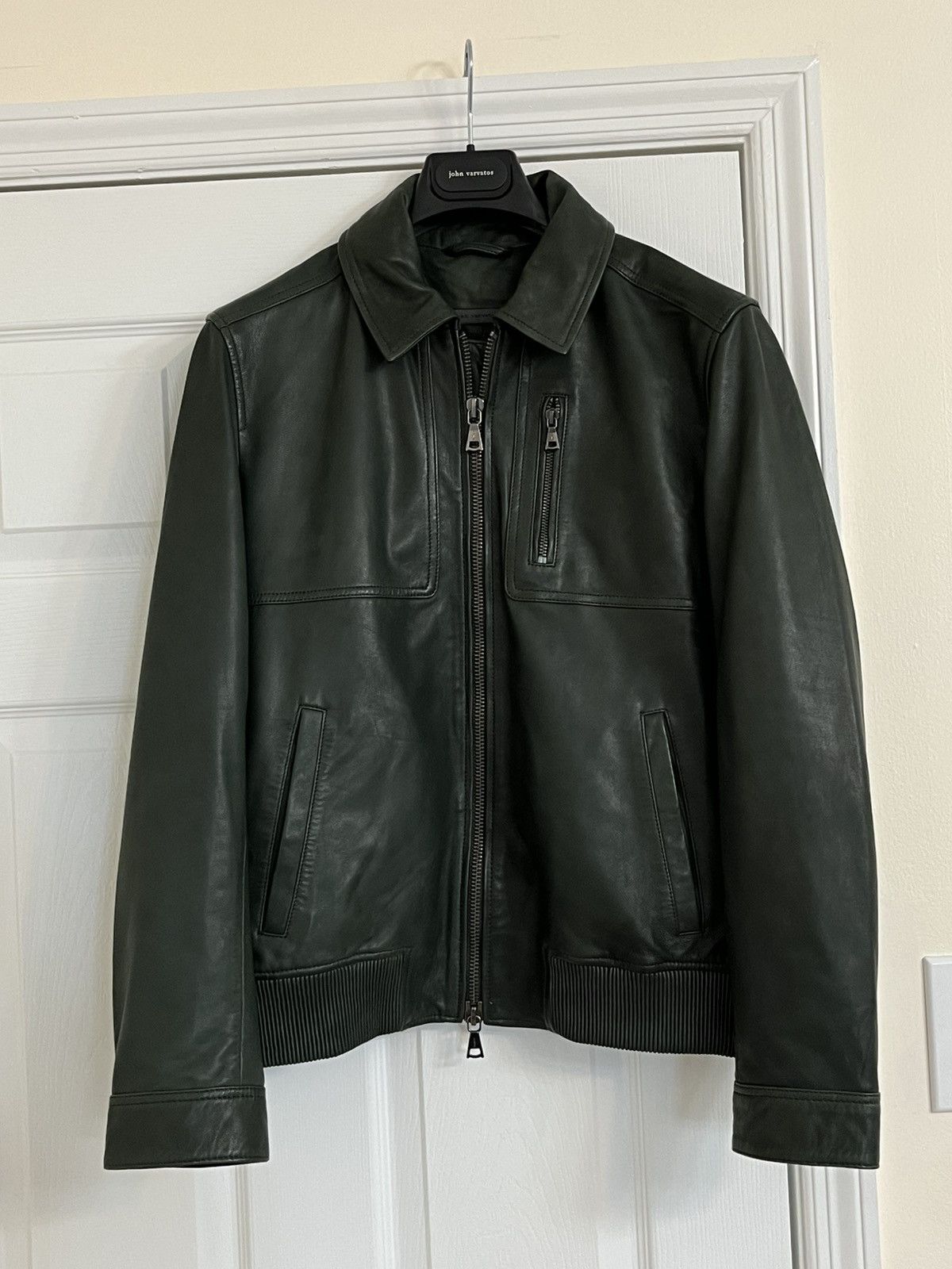 John Varvatos Kai Aviator Jacket. Size EU 48 USA 38 Size US M / EU 48-50 / 2 - 13 Thumbnail