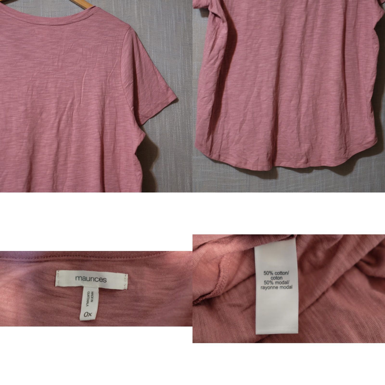 Vintage Maurices BE THE LIGHT Short Sleeve T-Shirt Pink Women's 0X Shirt Womens 0X Pink Maurices BE THE LIGHT Short Sleeve T-Shirt Size XL / US 12-14 / IT 48-50 - 8 Thumbnail