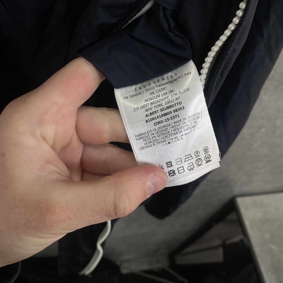 Moncler Vintage Moncler Nylon Jacket Size US XL / EU 56 / 4 - 12 Thumbnail