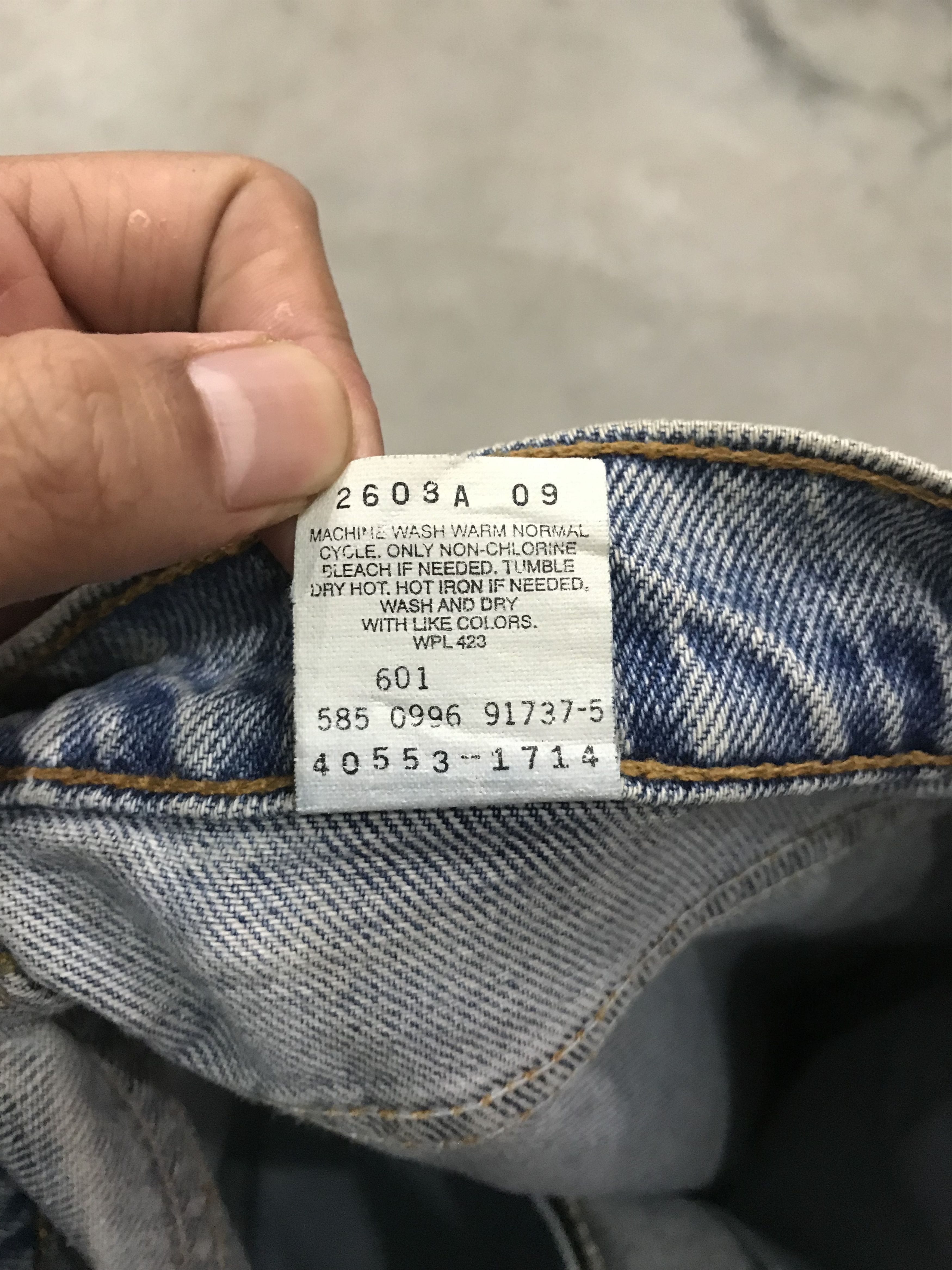 Levi's VINTAGE LEVIS PATCHWORK WITH POCKET CUSTOM MADE PANTS Size US 30 / EU 46 - 10 Thumbnail