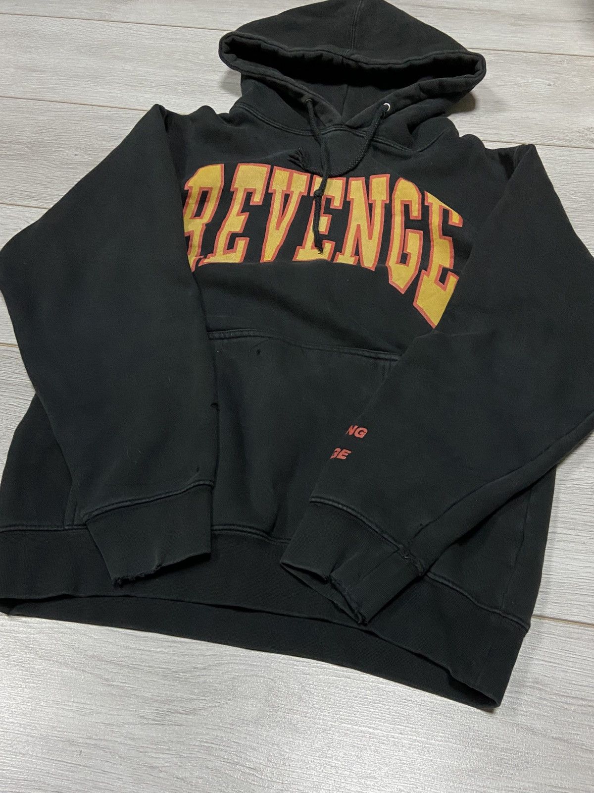 Revenge Revenge independent distressed summer sixteen hoodie faded Size US S / EU 44-46 / 1 - 7 Thumbnail