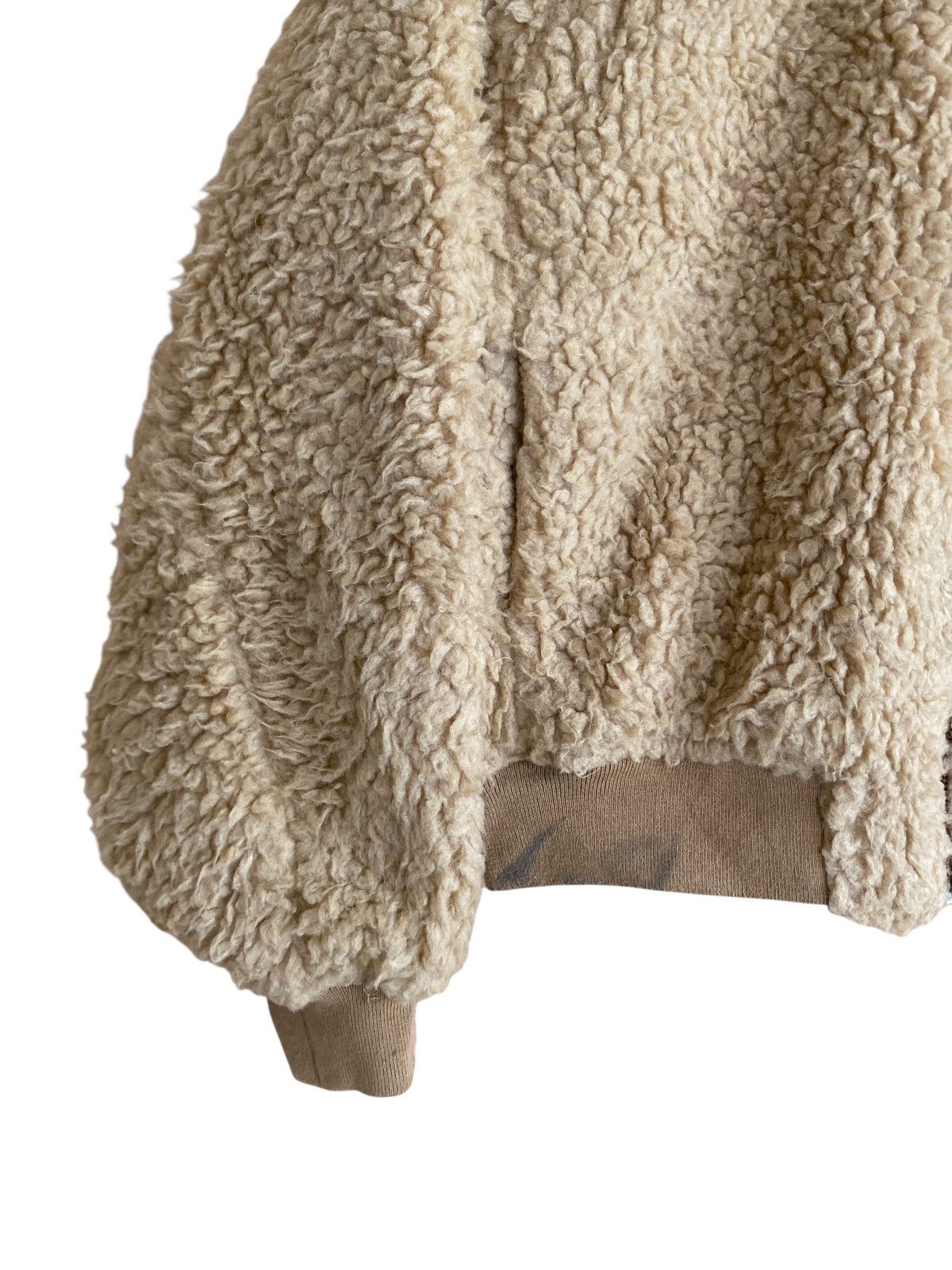 Japanese Brand Rare Vintage Japanese Brand Browny Fur Bomber Jacket 1990s Size US L / EU 52-54 / 3 - 4 Thumbnail