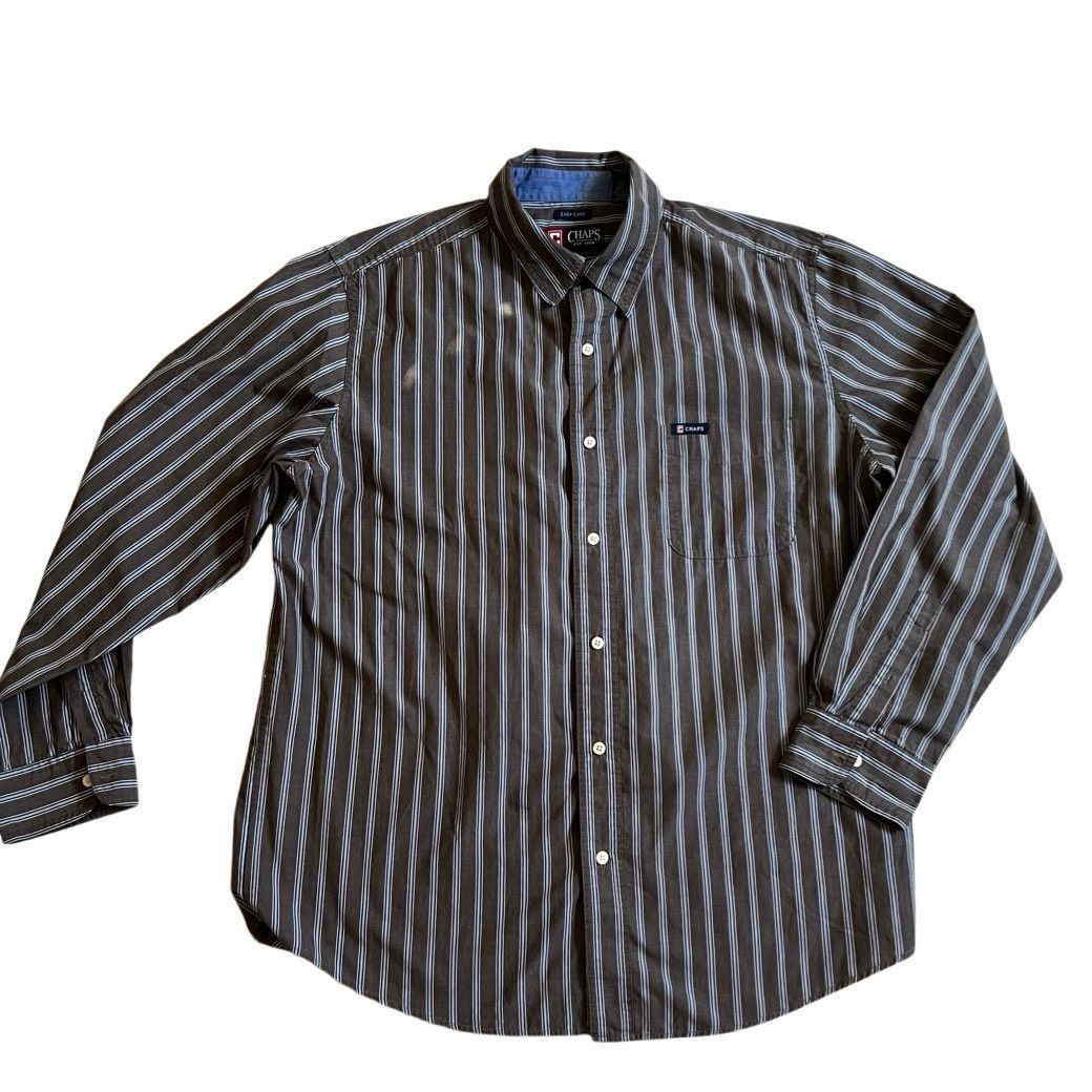 Chaps CHAPS Easy Care Button Front Shirt size XL Size US XL / EU 56 / 4 - 7 Thumbnail