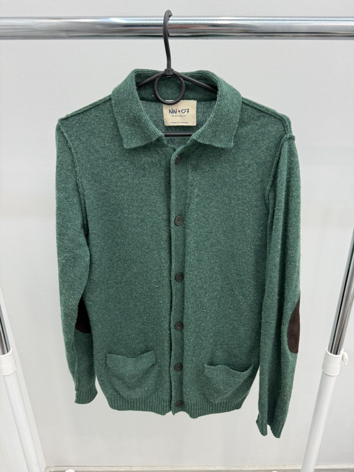 NN07 Nn07 Rom Merino Wool Cardigan Sweater Size US S / EU 44-46 / 1 - 1 Thumbnail