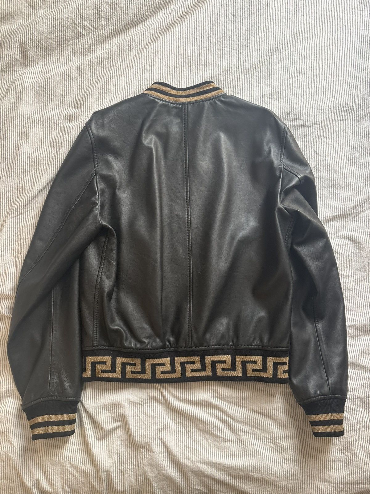 Versace ss22 versace leather jacket Size US M / EU 48-50 / 2 - 6 Thumbnail