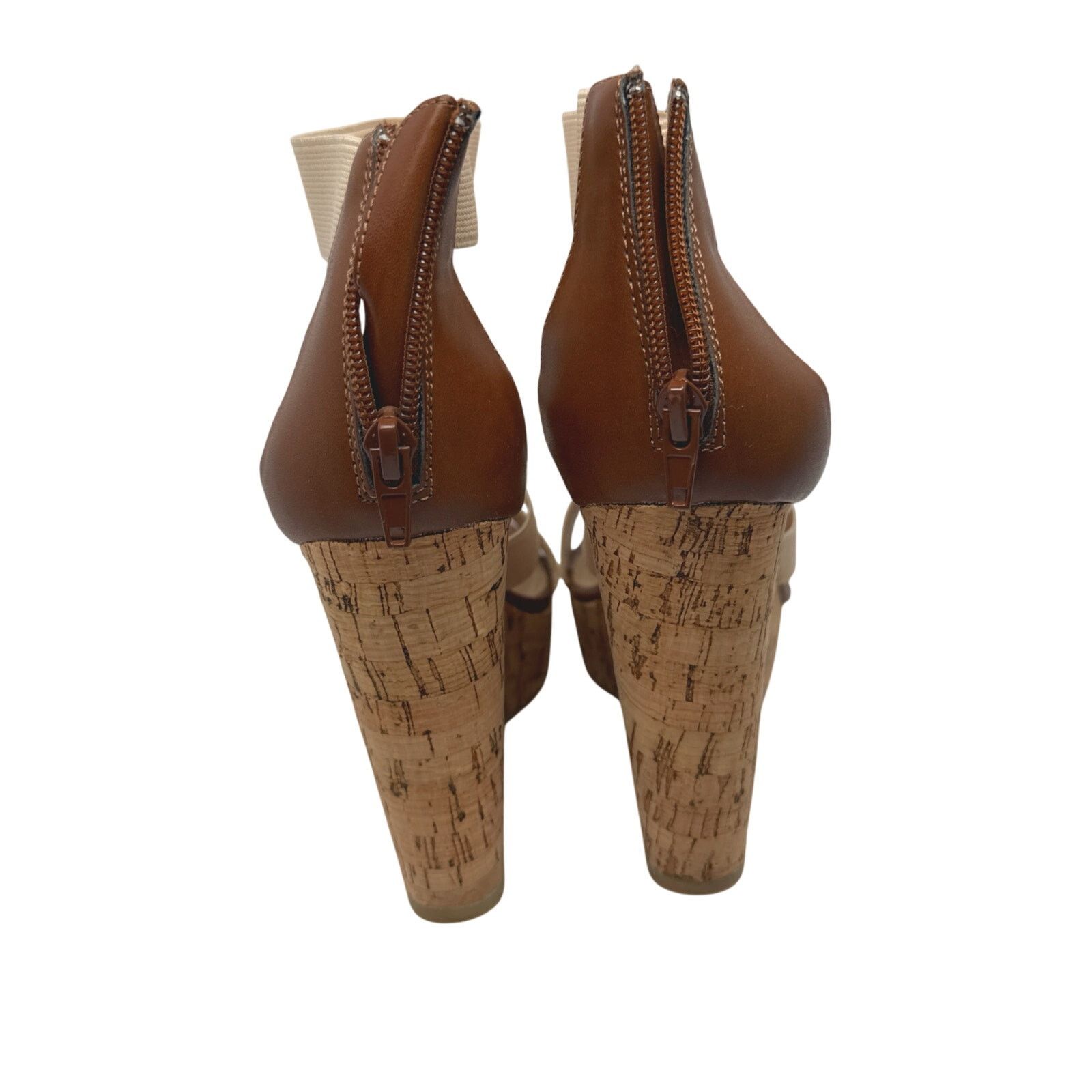 Steve Madden Steve Madden Selinah Cork Wedge Sandals | 8 Size US 8 / IT 38 - 4 Thumbnail