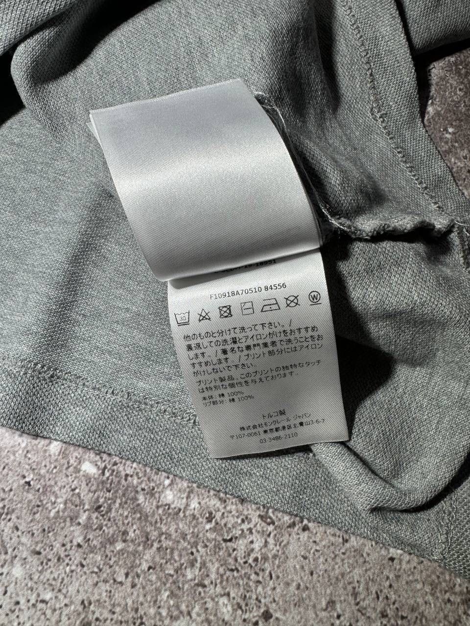 Moncler Moncler Basic Polo T-shirt Gray Collared Size US L / EU 52-54 / 3 - 10 Thumbnail