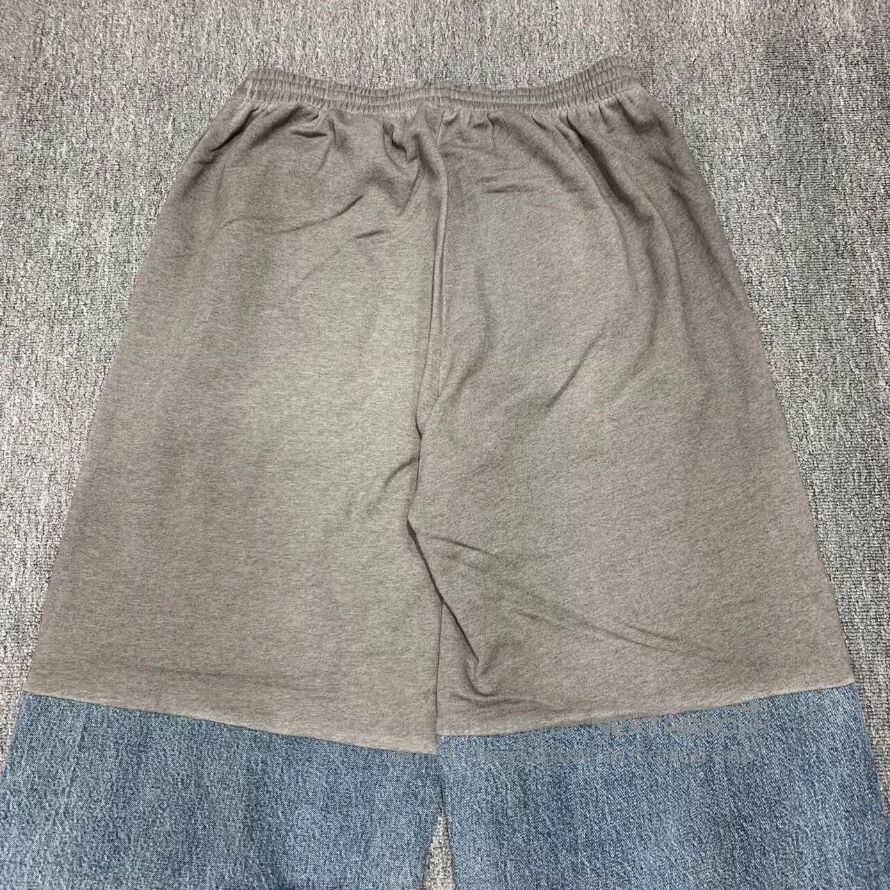 Balenciaga Balenciaga Denim and Jersey Panel Sweatpants. Size US 30 / EU 46 - 9 Thumbnail