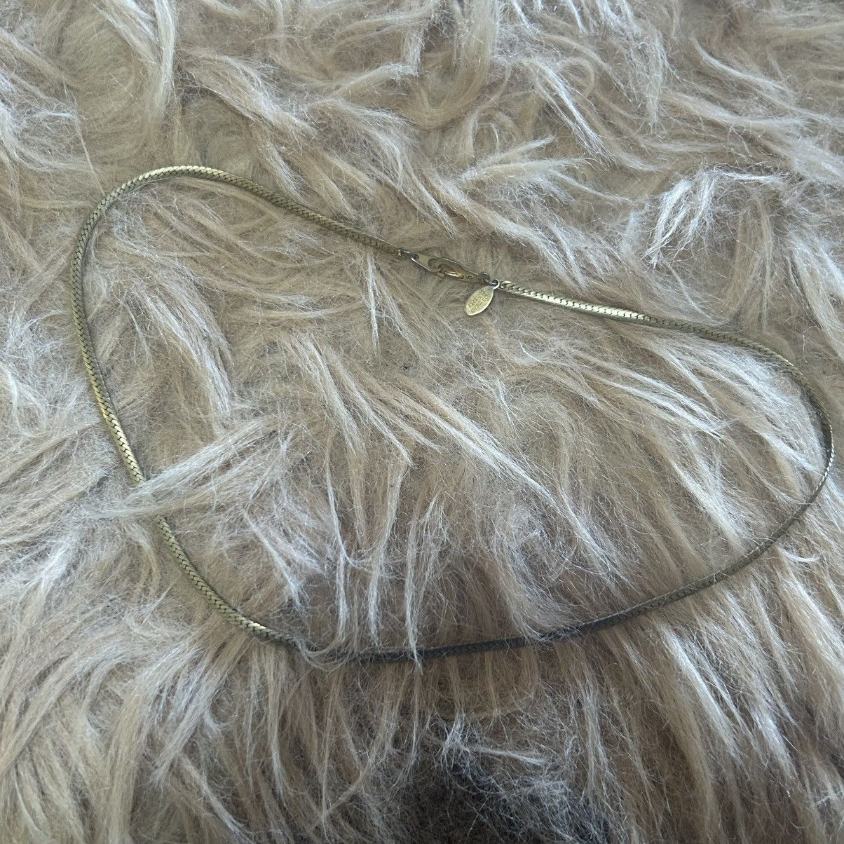 Vintage Vintage 70s-80s American Showcase flat herringbone necklace Size ONE SIZE - 6 Thumbnail