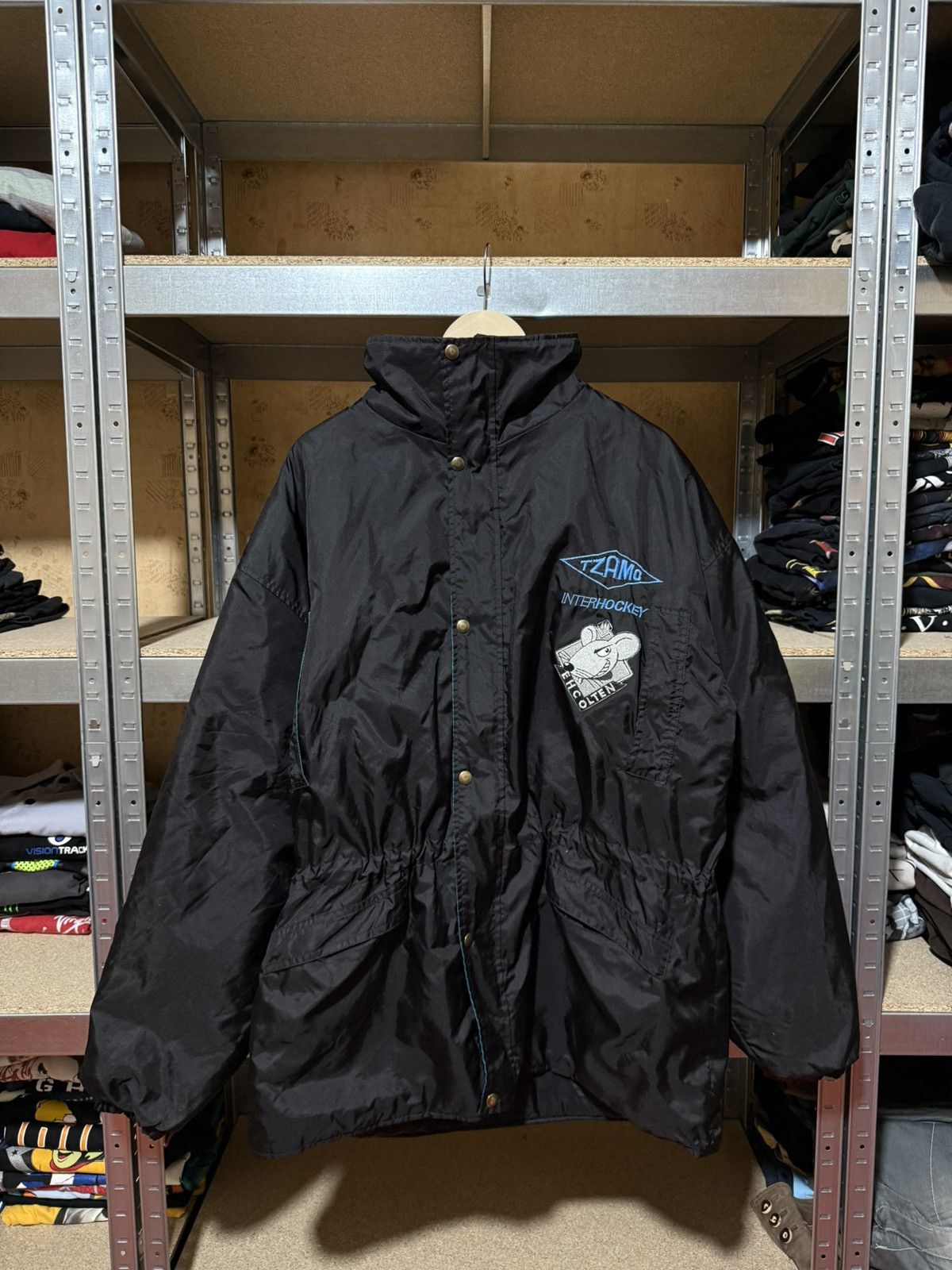 NHL × Vintage 🇨🇭 Vintage 90s CCM Switzerland Hockey EHCO OLTEN Jacket Size US XXL / EU 58 / 5 - 1 Thumbnail
