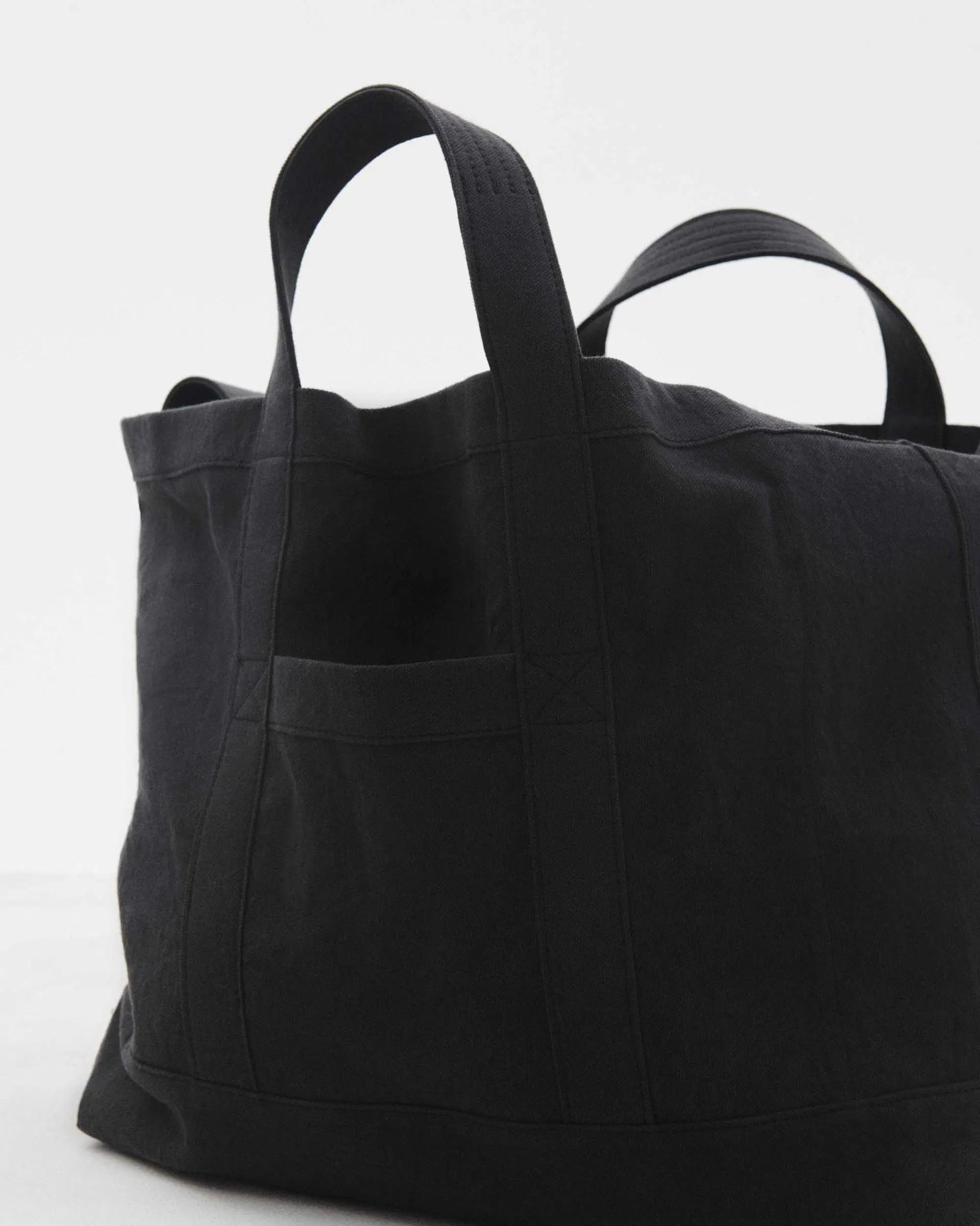 Tekla o1mle0525 Size: OS / Unisex Beach Bag in Black Size ONE SIZE - 2 Thumbnail