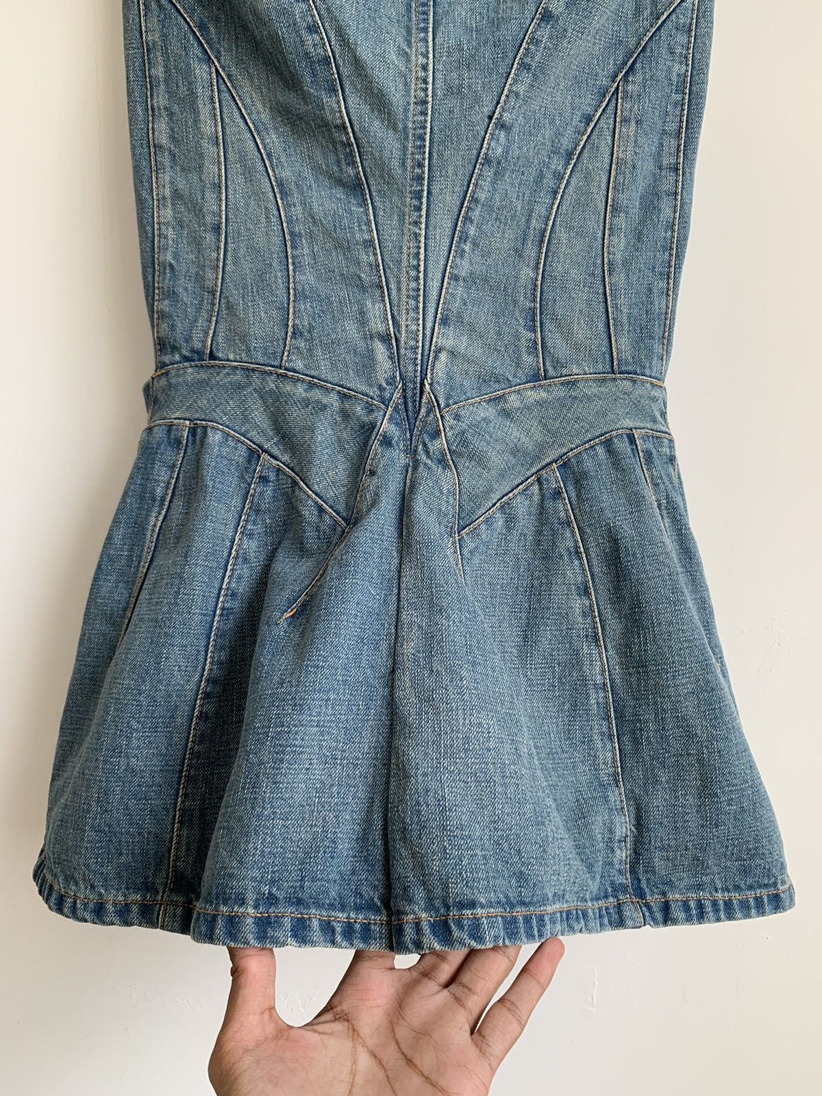 Comme des Garcons FW04 Junya Watanabe x Comme des Garcons Reconstructed Skirt Size 29" - 14 Thumbnail