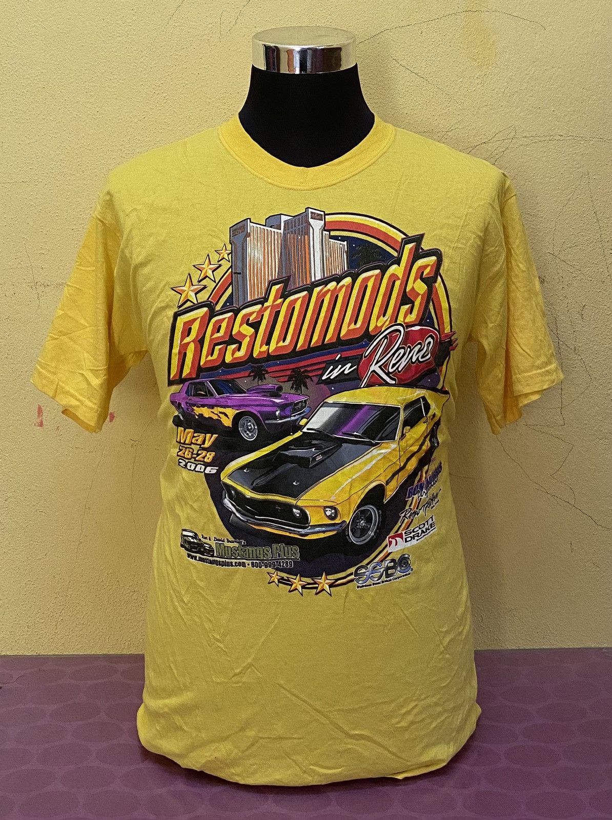 Mustang Mustangs Plus Restomods Tshirt Size US M / EU 48-50 / 2 - 1 Thumbnail